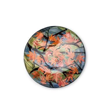 Maple Leaves, Very Large Shallow Bowl by Sophie MacCarthy
