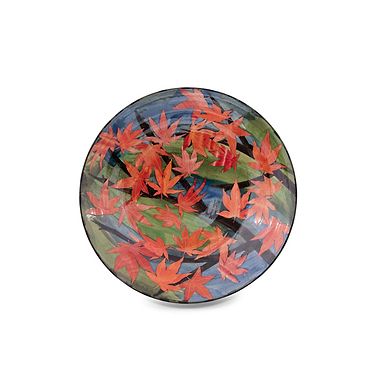 Large Bowl, Maples Leaves by Sophie MacCarthy