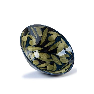 Small Bowl, Olives and Leaves by Sophie MacCarthy