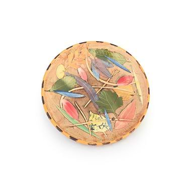 Small Plate Leaves & Stalks by Sophie MacCarthy