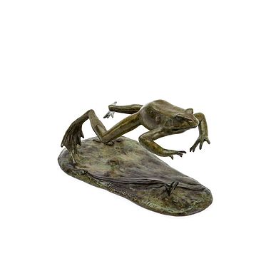 Leaping Frog by Patricia Northcroft