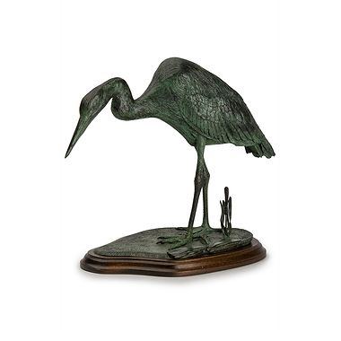 Grey Heron by Patricia Northcroft
