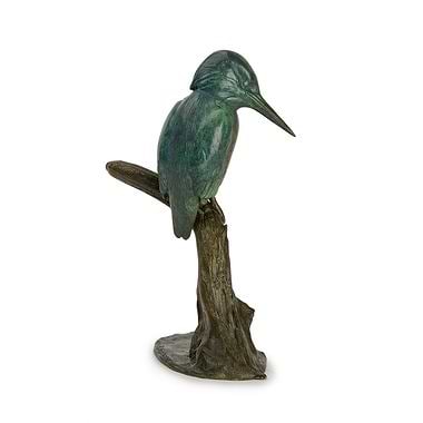 Kingfisher on Branch by Patricia Northcroft