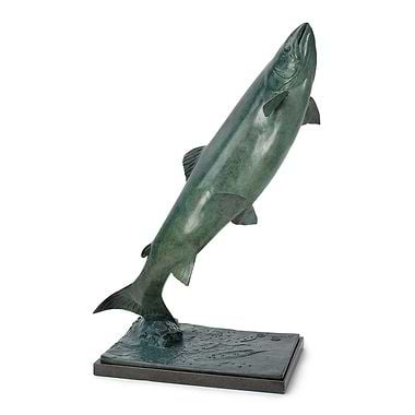 Leaping Salmon by Bryan Hanlon