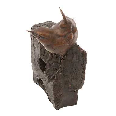 Wren on Wood 11/55 by Bryan Hanlon