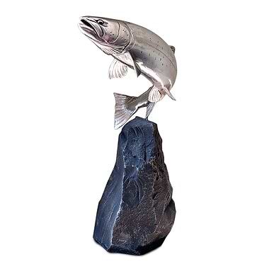 Leaping Salmon by Jason Sweeney