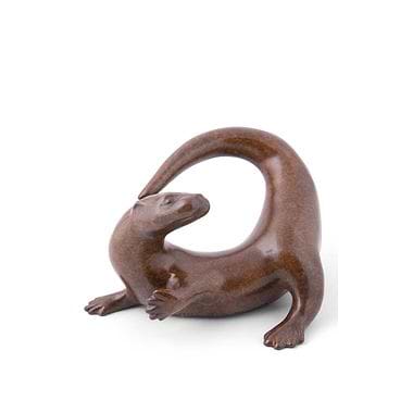 Playful Otter Maquette by Laurence Broderick