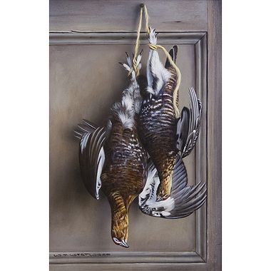 Brace of Hanging Grouse by W.A. Westwood