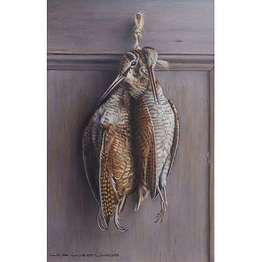 Brace of Woodcock by W.A. Westwood