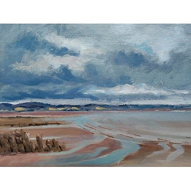 Sand Green from Mossyard Beach by Elizabeth Gilbey