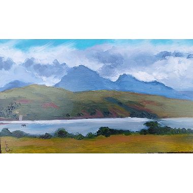 Isle of Ewe From Aultbea by Elizabeth Gilbey