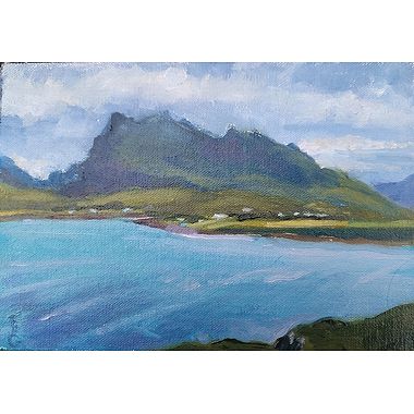 Poolewe And Slioch Beyond by Elizabeth Gilbey