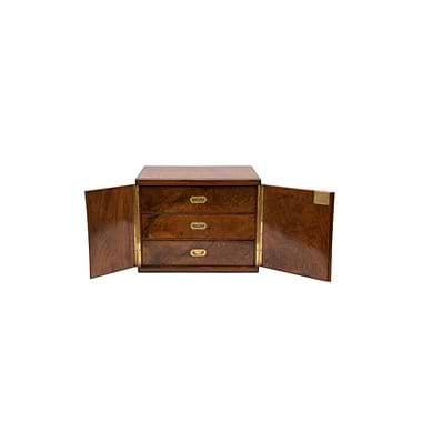 Victorian Walnut and Kingwood Table Cabinet, Mid 19th Century