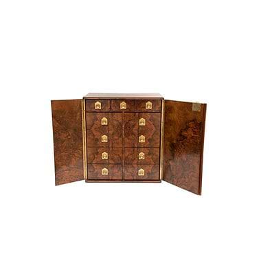 Victorian Walnut and Ebonised Table Cabinet, 19th Century