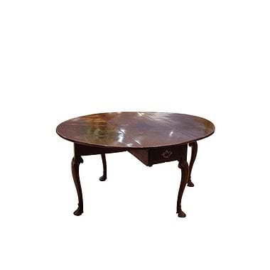 George III Mahogany Drop-Leaf Table, 18th Century