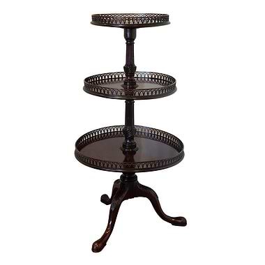 George III Period Mahogany Dumb Waiter