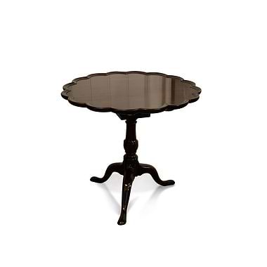 George III Mahogany Piecrust Tea Table, 18th Century