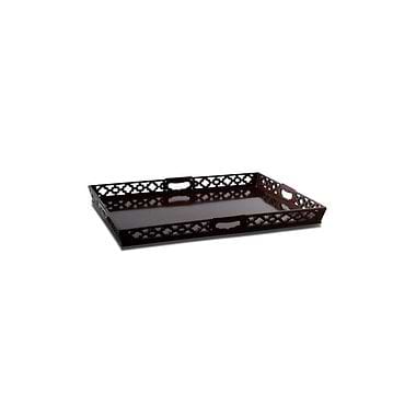 Georgian Style Mahogany & Brass Tea Tray, Late 19th Century