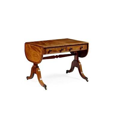 Regency Mahogany And Rosewood Sofa Table, Early 19th Century