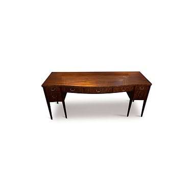 George III Box Wood Inlaid Mahogany
