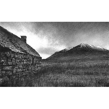 The Bothy At The Foot Of Monadhiliath by Philip Edwards
