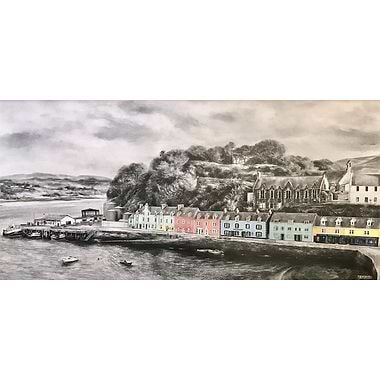 Portree Harbour, Isle of Skye by Julia Griffin