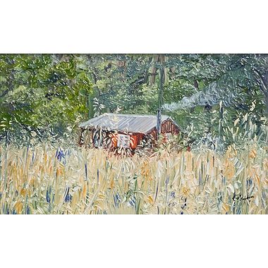 Fire On in The Old Hur Straanruie by Gill Williams