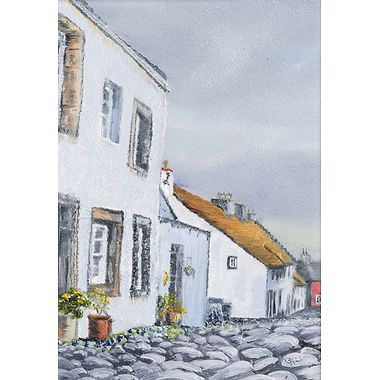 Culross Cobbles by Gill Williams