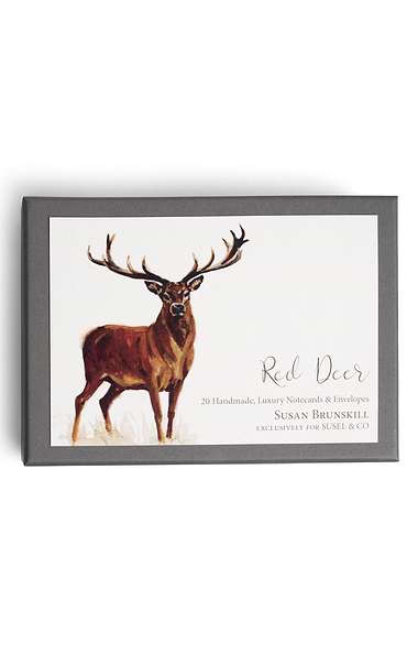 Pack of 20 Susel & Co. Fine Art Handmade Notecards