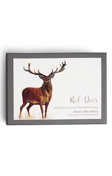 Pack of 20 Susel & Co. Fine Art Handmade Notecards
