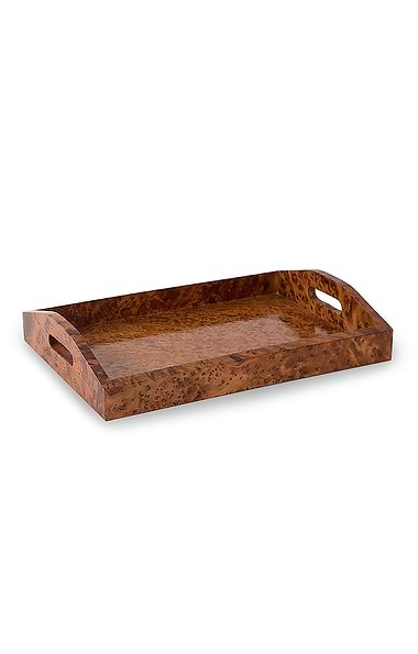 Polished Wood Tray