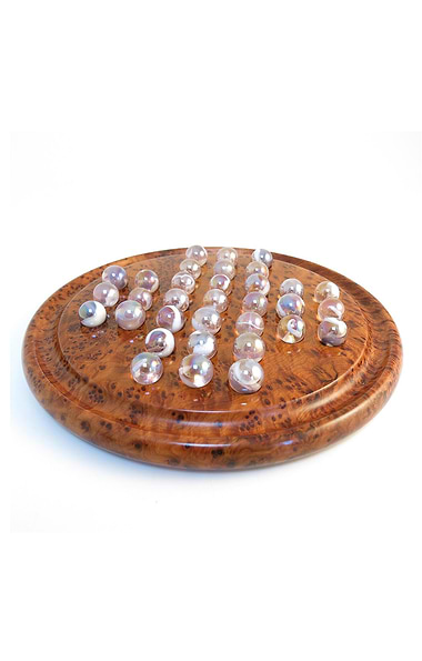 Wooden Solitaire Set