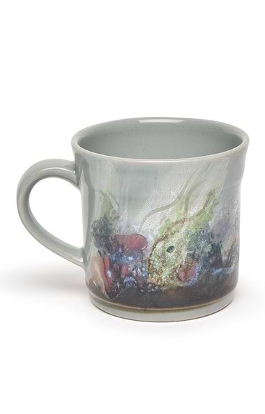 Highland Stoneware Half Pint Celadon Mug