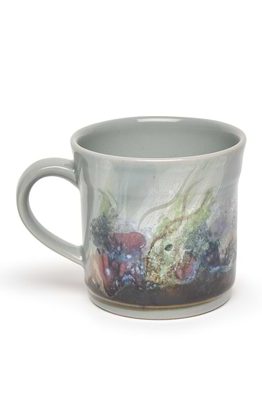 Highland Stoneware Half Pint Celadon Mug