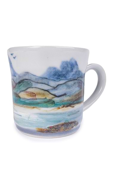 Highland Stoneware Half Pint Celadon Mug