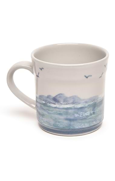 Highland Stoneware Half Pint Celadon Mug