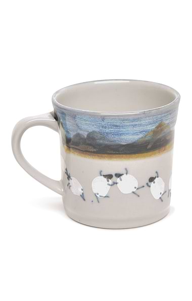 Highland Stoneware Half Pint Celadon Mug