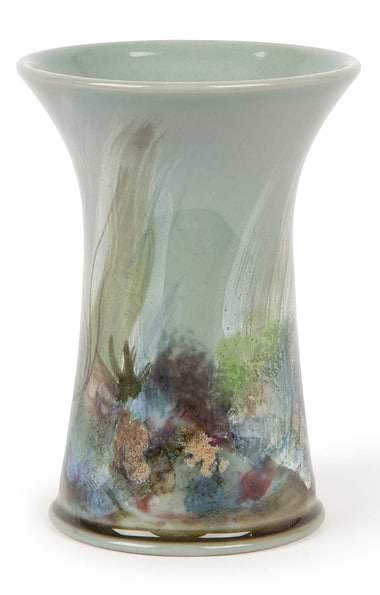 Highland Stoneware Small Cylinder Vase
