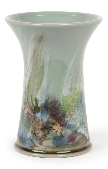 Highland Stoneware Small Cylinder Vase