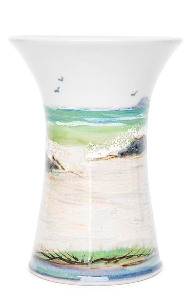 Highland Stoneware Small Cylinder Vase