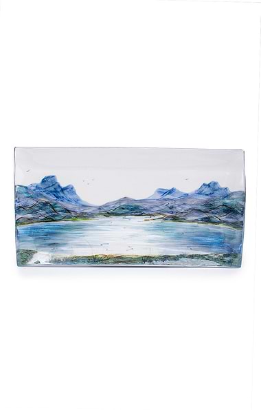Highland Stoneware Rectangular Server