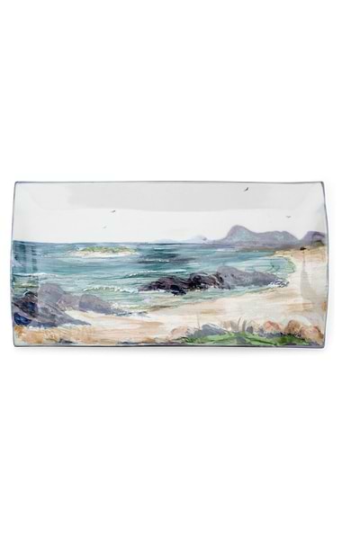 Highland Stoneware Rectangular Server