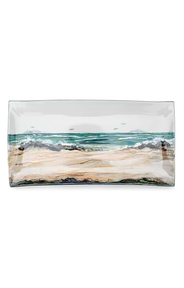 Highland Stoneware 34cm Rectangular Plate