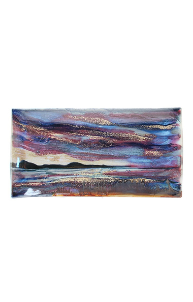Highland Stoneware 34cm Rectangular Plate
