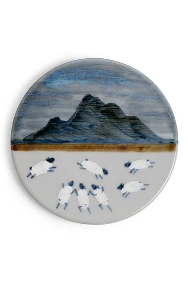 Highland Stoneware Small Round Celadon Stand