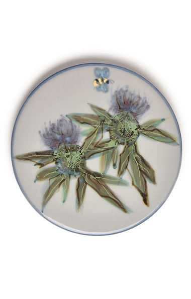 Highland Stoneware Small Round Celadon Stand