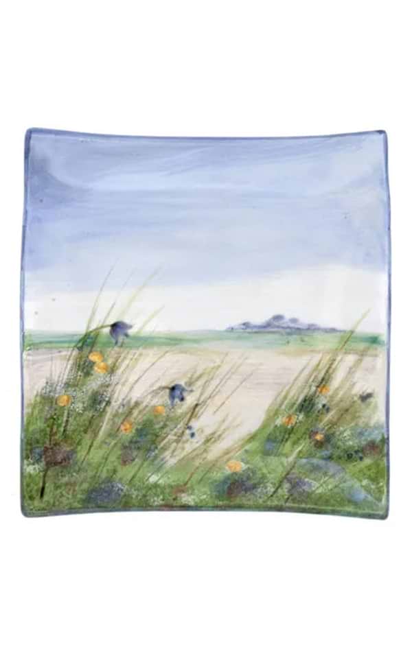 Highland Stoneware 17cm Square Dish