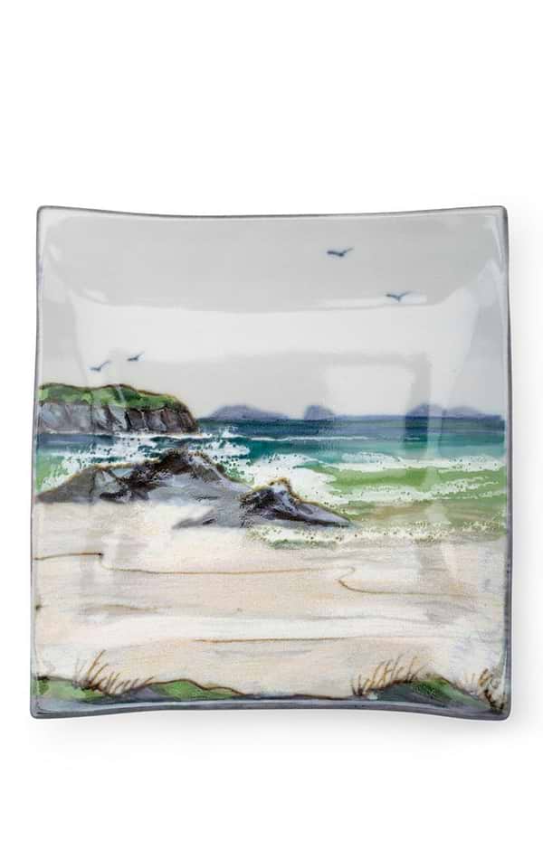 Highland Stoneware 17cm Square Dish