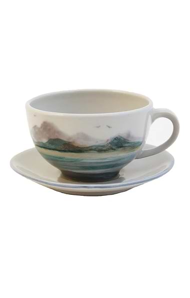 Highland Stoneware Cappuccino Set