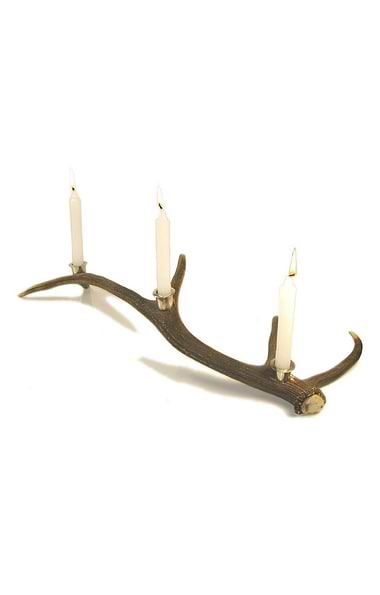 Horn Candle Holder